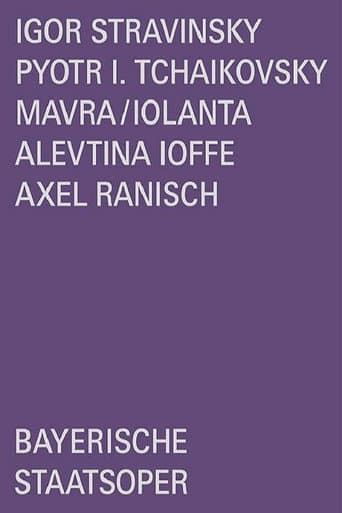 Poster for Stravinsky/Tchaikovsky: Mavra/Iolanta