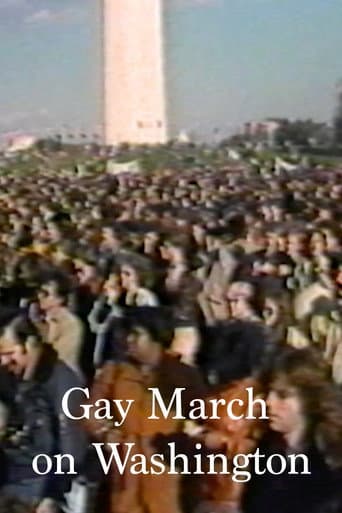 Poster for Gay March on Washington