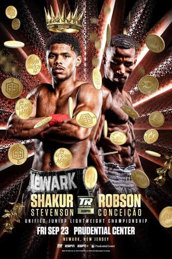 Poster for Shakur Stevenson vs. Robson Conceicao