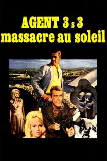 Poster for Agent 3S3, Massacre in the Sun
