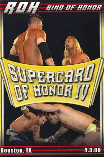 Poster for ROH: Supercard of Honor IV