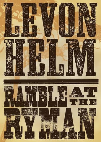 Poster for Levon Helm: Ramble At The Ryman
