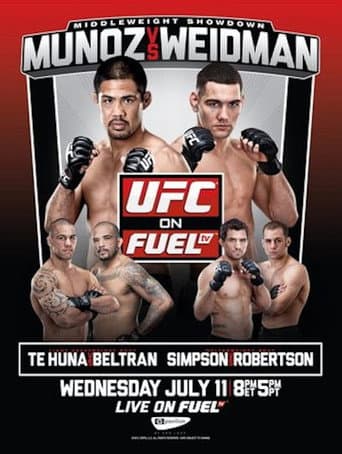 Poster for UFC on Fuel TV 4: Munoz vs. Weidman
