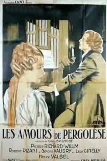 Poster for Les Amours de Pergolese