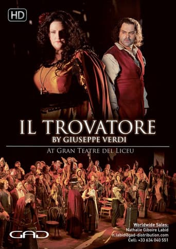 Poster for Il trovatore - Liceu