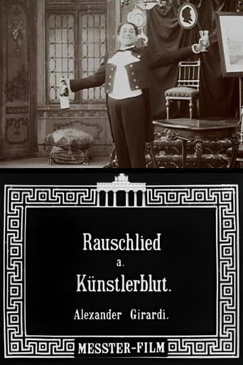 Poster for Rauschlied aus "Künstlerblut" Tonbild mit Alexander Girardi