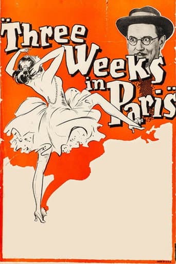 Poster for Three Weeks in Paris