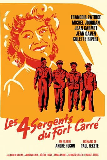 Poster for Les Quatre Sergents du Fort Carré