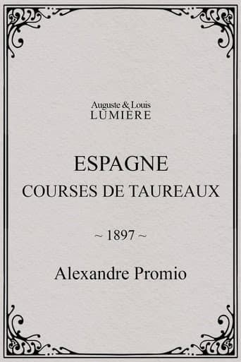 Poster for Espagne : courses de taureaux