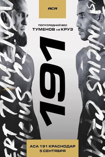 Poster for ACA 191: Tumenov vs. Cruz