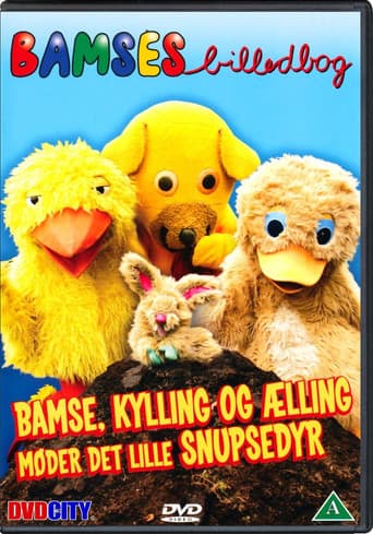 Poster for Bamses Billedbog - Bamse, Kylling og Ælling møder det lille snupsedyr