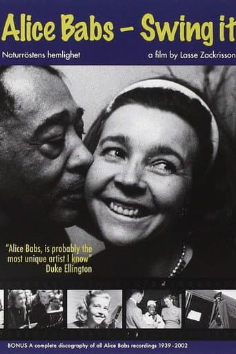 Poster for Alice Babs - Swing It!