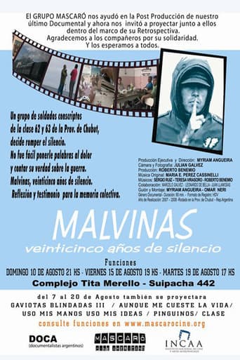 Poster for Malvinas. Veinticinco años de silencio