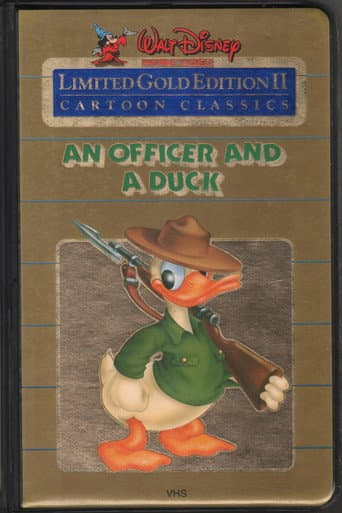 Poster for Walt Disney Cartoon Classics Limited Gold Edition II: An Officer and a Duck