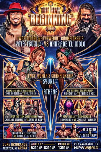Poster for NJPW The New Beginning USA 2026