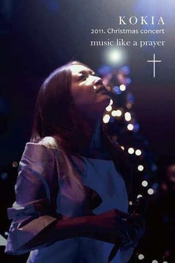 Poster for KOKIA 2011 Christmas concert "music like a prayer"