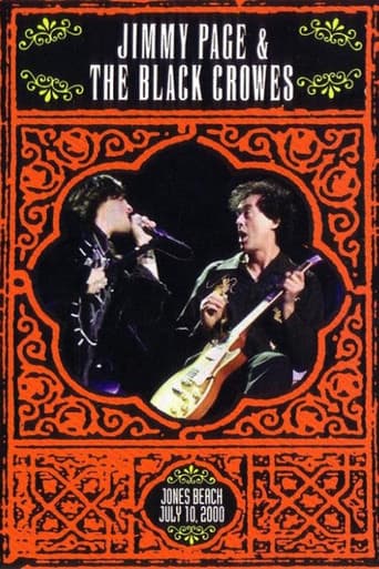 Poster for Jimmy Page & The Black Crowes - Live at Jones Beach