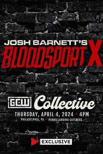 Poster for GCW Josh Barnett's Bloodsport X