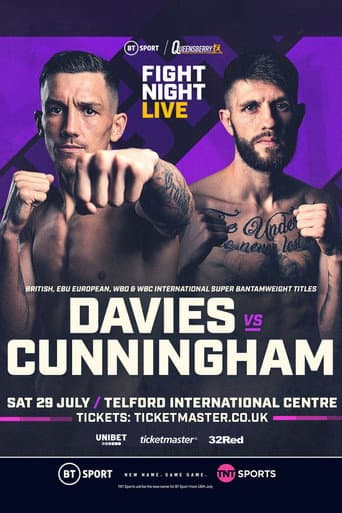 Poster for Liam Davies vs. Jason Cunningham