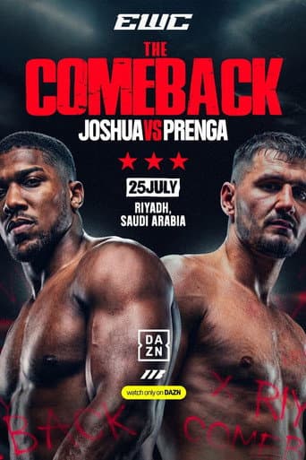 Poster for Anthony Joshua vs. Kristian Prenga