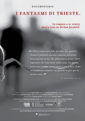 Poster for The Apparitions of Trieste, Words and Wind in the Life of Dušan Jelinčič