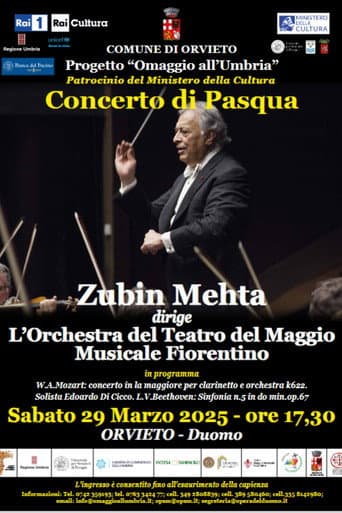 Poster for Concerto di Pasqua dal Duomo di Orvieto 2025
