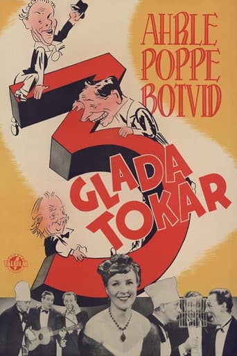 Poster for Tre glada tokar