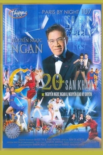 Poster for Paris by Night 107: Nguyễn Ngọc Ngạn 20 Năm Sân Khấu