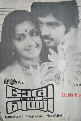 Poster for Bharya Oru Manthri