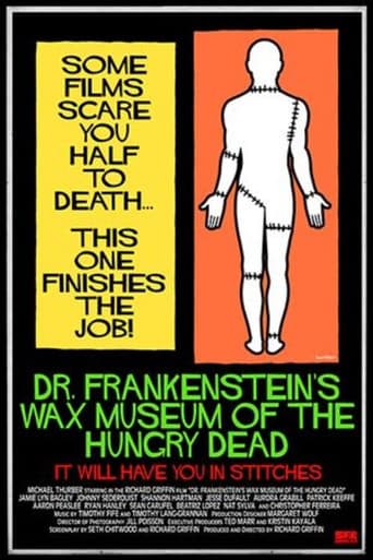 Poster for Dr. Frankenstein's Wax Museum of the Hungry Dead