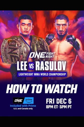 Poster for ONE Fight Night 26: Lee vs. Rasulov