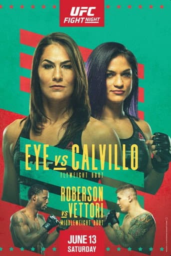 Poster for UFC on ESPN 10: Eye vs. Calvillo