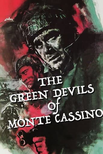 Poster for The Green Devils of Monte Cassino