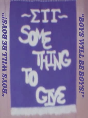 Poster for "Boys Will Be Boys!" : Gamma Xi Chapter