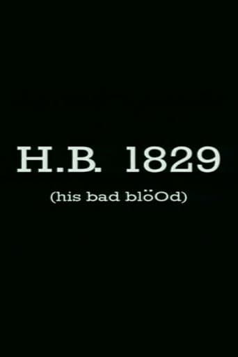 Poster for H.B. 1829 (his bad blöOd)
