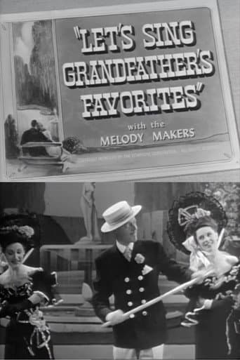 Poster for Let's Sing Grandfather's Favorites