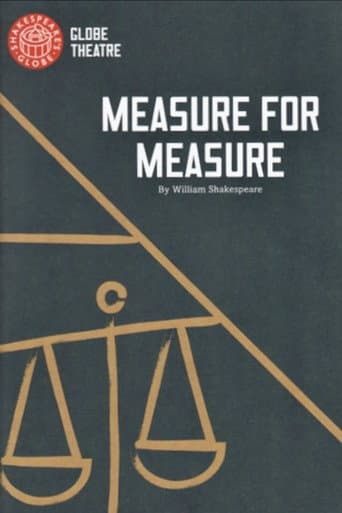 Poster for Measure for Measure - Live at Shakespeare's Globe