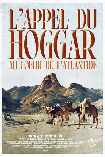 Poster for The Call of the Hoggar, In the Heart of Atlantis