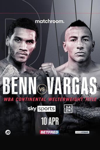 Poster for Conor Benn vs. Samuel Vargas