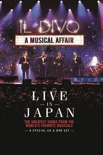 Poster for Il Divo: A Musical Affair - Live in Japan