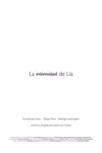 Poster for La intimidad de Lía