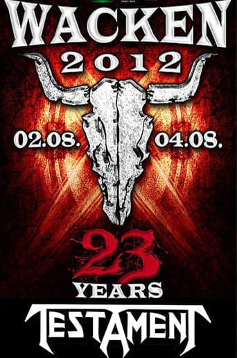 Poster for Testament: Live at Wacken Open Air