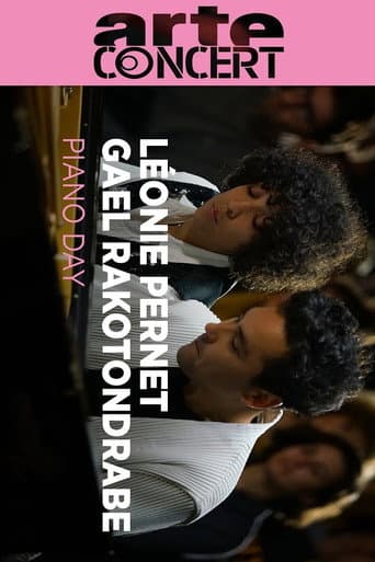 Poster for Gael Rakotondrabe & Léonie Pernet Piano Day 2024
