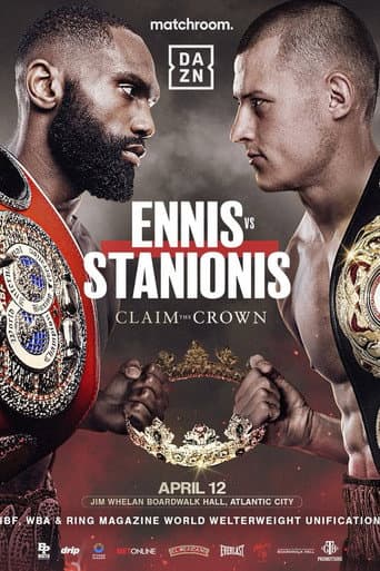 Poster for Jaron Ennis vs. Eimantas Stanionis