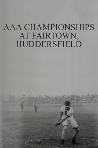 Poster for AAA Championships at Fartown, Huddersfield