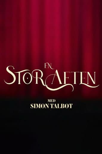 Poster for En stor aften med Simon Talbot
