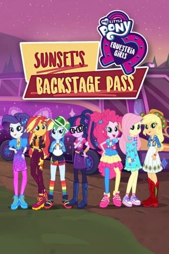 Poster for My Little Pony: Equestria Girls - Sunset's Backstage Pass