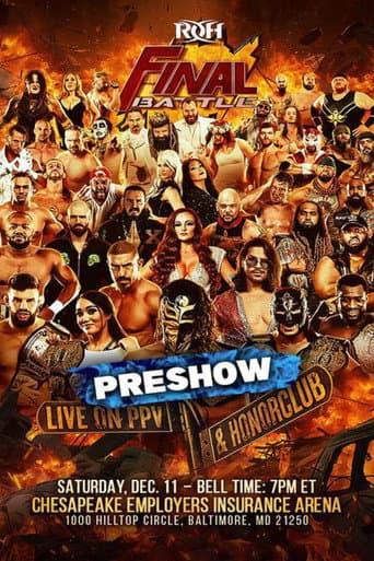 Poster for ROH Final Battle 2021 - Pre-Show