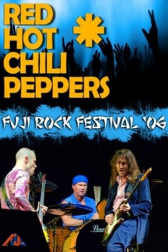 Poster for Red Hot Chili Peppers - Live at Fuji Rock Festival