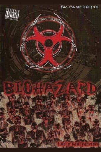 Poster for Biohazard: Live in San Francisco